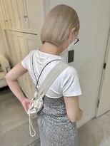 リコヘアー(LiCO HAIR)&nbsp;那覇/イメチェン/ピンクベージュ/アンブレラカラー/前髪