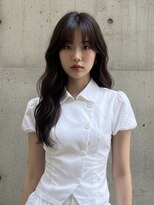 エイチ ウルフカット 大阪梅田(811)&nbsp;レイヤーボブヘアカラーバレイヤージュ50代くるみちゃんヘア