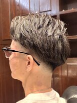 ザバーバー 渋谷(THE BARBER)&nbsp;ローフェードカット＋フェザーパーマ