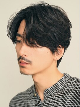 レタッチ バイ フィフス 銀座(RETOUCH by fifth) 銀座センターパートニュアンスパーマフェザーパーマショート眉毛