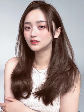 NYLON. 門田店【ナイロン】【8月1日オープン（予定）】 《NYLON.》圧倒的艶感【髪質改善】地毛風ストレート×大人ロング