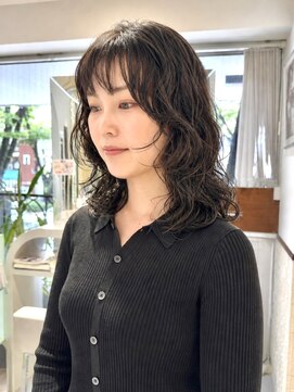 ゼンコー 表参道(ZENKO) レイヤーパーマミディアムパーマケアパーマウルフパーマ