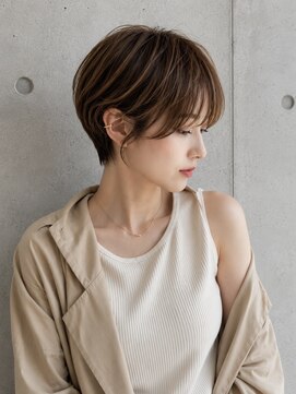 ゲイン(Gain) ショートカット・レイヤーカット×白髪ぼかし