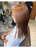 ラポール(Rapport) ブリーチなしの透明感のあるベージュカラー♪