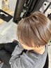 【2回目の方はコチラ】透明感白髪染め＋似合わせカット