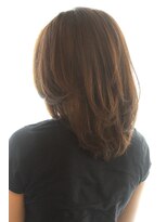 【３０代・４０代・５０代】大人女性に人気のミディアムレイヤー