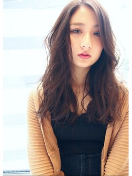 ビーハイブ 一番町店 アヴェダ(BEHIVE) 「BEHIVE一番町店」高橋しおり 無造作ウェーブでセクシーロング