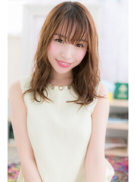 ミック ヘアアンドメイク アップ 駒込店(miq Hair&Make up) 万人ウケ間違いナシ♪ゆるふわミディ