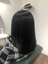 アークス(Ark'ss)&nbsp;ロングボブ×ブルーブラック