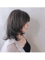 エイト ヘアサロン 渋谷本店(EIGHT) ボブウルフ　オリーブベージュ　Furu53