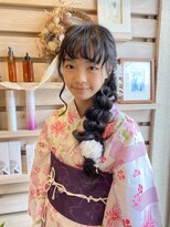 サロンドカスティーロ(salon de castillo)&nbsp;発表会♪ お子様ヘア 結婚式 お呼ばれ　着付け