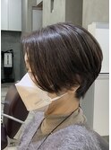 大人ショートボブ