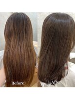 エクラートリアーラ 藤沢店(ECLART Reala)&nbsp;エイジング毛もサラサラストレートに