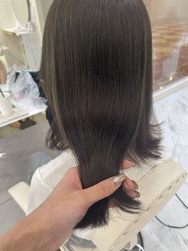 シェノン サントル(CHAINON CENTRE) 前髪/マルチダボブ/ピンクベージュ/インナーグレージュ