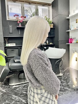 チュダック(ChuDuck) 韓国風《ホワイトカラー》ハイトーン/ケアブリーチ/ダブルカラー