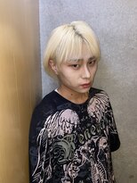 メンズセンターパートナチュラルスタイル