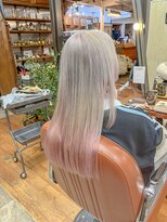 ミチ(MICI)&nbsp;white x peal pink