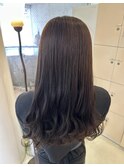 ブリーチなしで透明感☆ココアブラウン