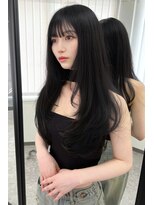 ランズ(LANDS)&nbsp;ワンホンなレイヤーカット　【韓国ヘア 大阪 梅田】