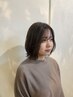 カット+シャンプー（学割U18）￥3,000