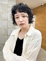 トゥコ(tuco)&nbsp;ボブウルフ　パーマ　くせ毛風　ショート