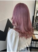 ピンクグレージュ/ピンクベージュ/ピンクカラー/ピンク髪[大宮]