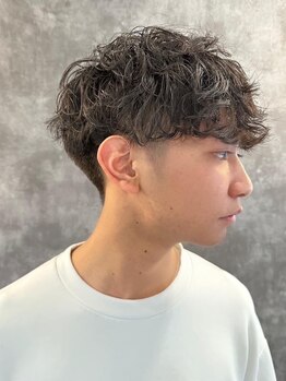 オメガ(OMEGA.)の写真/ダメージレスカラー/メンズパーマ/ヘッドスパ◆高い技術力でワンランク上のONOFFキマるStyleをご提案！