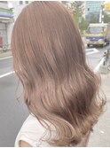 前髪/アンブレラカラー/こなれミディ/イメチェン/ウェーブパーマ