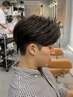 【沖田指名限定】メンズカット+カラー(学生10％off)[中野]