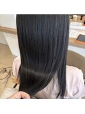 縮毛矯正ストレート*桂