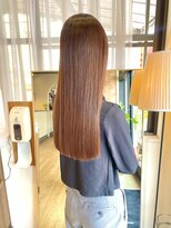 ルアナ ヘアメイク(Luana hair make) 切りっぱなし艶ロング