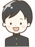 平日18時まで割引中学生カットコース（お顔剃りシャンプー込み）