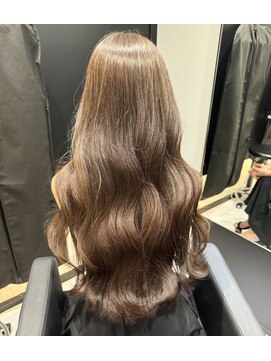 ジエクト 本店(The Ect) 韓国風巻き/マロンベージュ/くすみベージュ