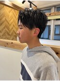 襟足あり2ブロック
