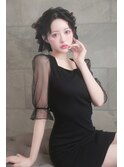 お団子ツイン