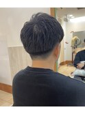 20代30代ビジネスツーブロック爽やかカッコいい七ミアップバング