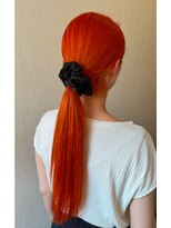 ブーヘアー(Boo hair) オレンジカラー