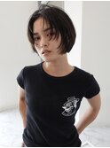 レイヤーショートボブ