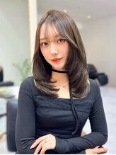 エレリー 和歌山店(EleRe) イルミナカラーバイカルテ髪質改善ワンホンレイヤーカットa11