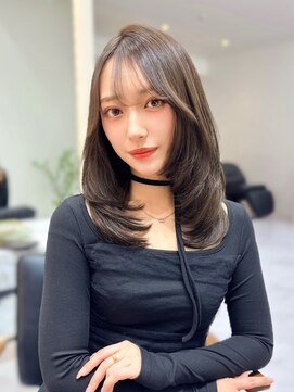 エレリー 和歌山店(EleRe) イルミナカラーバイカルテ髪質改善ワンホンレイヤーカットa11