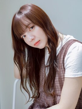 テトテ バイ ミリー 江坂(tetote by milly) 【tetote江坂】ローズブラウン×ロングスタイル