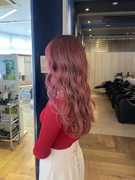 コワファースト 大分(COIFF1RST) フェイスフレーミング！ピンクカラー