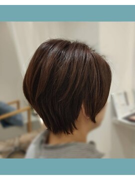 【低アルカリカラー】&カット