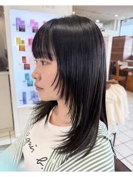 ラ ポルト ドゥ サワ(La Porte de SAWA) 20代30代◎くびれミディレイヤー×小顔カット