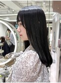 髪質改善/ブルーブラック/透明感カラー/レイヤーカット/恵比寿駅