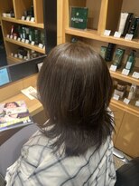 オーガニック ライフ 若葉 鶴ヶ島(organic+life)&nbsp;20代30代◎モーブブラウン×くびれミディで色っぽく