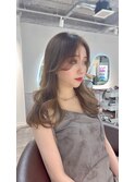 ブリーチハイライト髪質改善ダブルカラーレイヤーカット/新宿駅