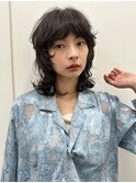 ウルフパーマレイヤーパーマミディアムパーマニュアンスパーマ