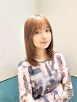 ロンド レイ 立川(Lond Ray)&nbsp;ラテグレージュ/レイヤーボブ/韓国巻き/結べるレイヤー/立川