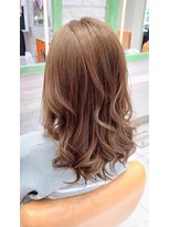 ウェル アアルト 海老名ビナウォーク店&nbsp;ミルクティーベージュロング